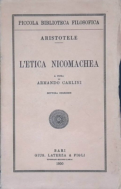 L'etica nicomachea | Immagine principale