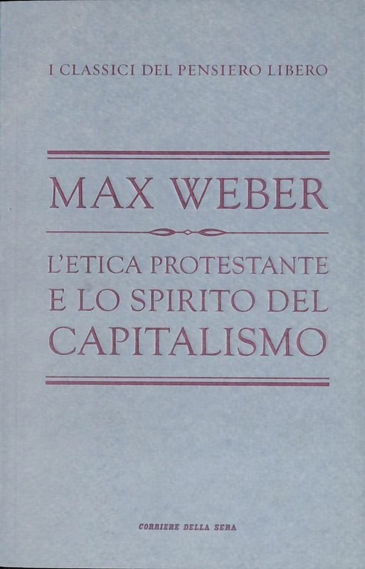 L'etica protestante e lo spirito del capitalismo | Immagine principale