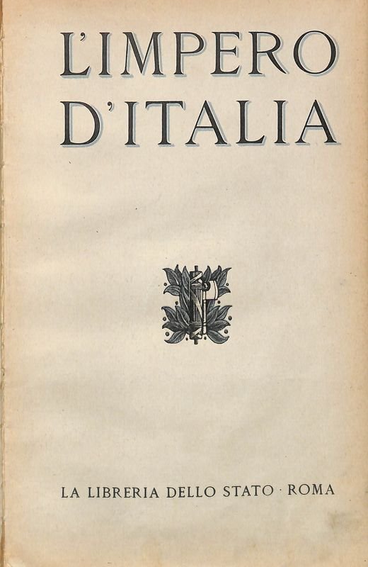 L'Impero d'Italia | Immagine principale