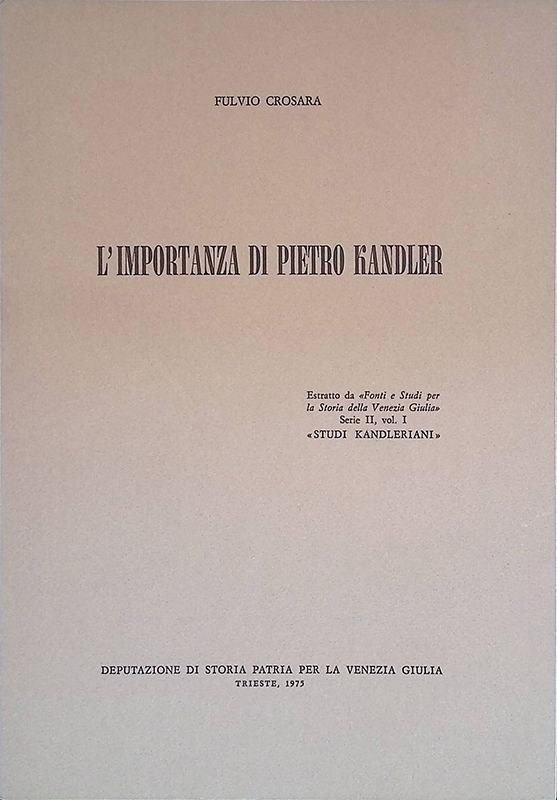 L'importanza di Pietro Kandler | Immagine principale