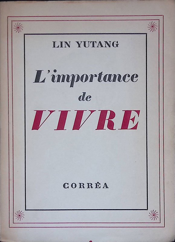 L'importance de vivre | Immagine principale