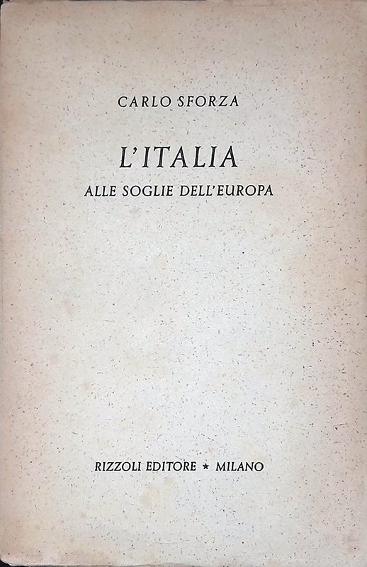 L'Italia alle soglie dell'Europa