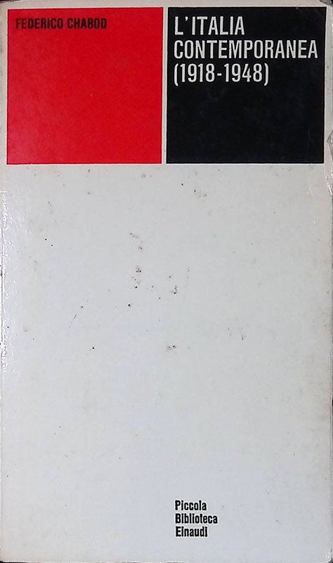 L'Italia contemporanea 1918-1948 | Immagine principale