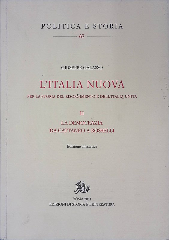 L'Italia nuova per la storia del Risorgimento e dell'Italia unita. …