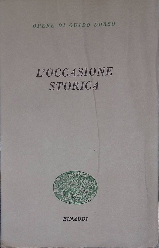 L'occasione storica