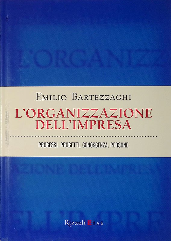 L'organizzazione dell'impresa. Processi, progetti, conoscenza, persone