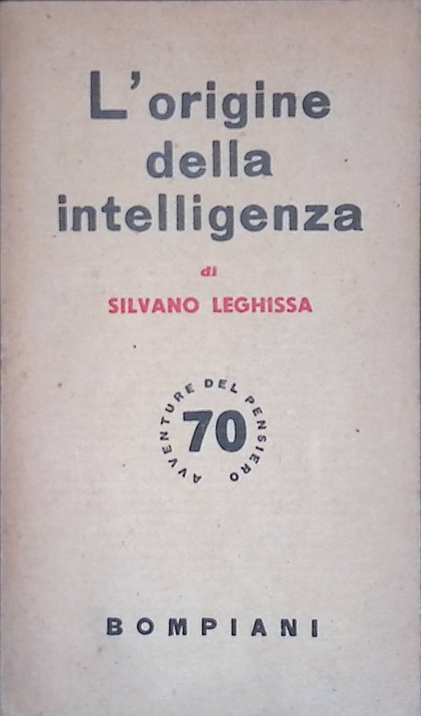 L'origine della intelligenza