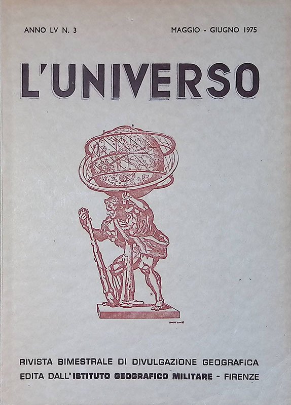 L'Universo. Anno LV, n.3, maggio-giugno 1975 | Immagine principale