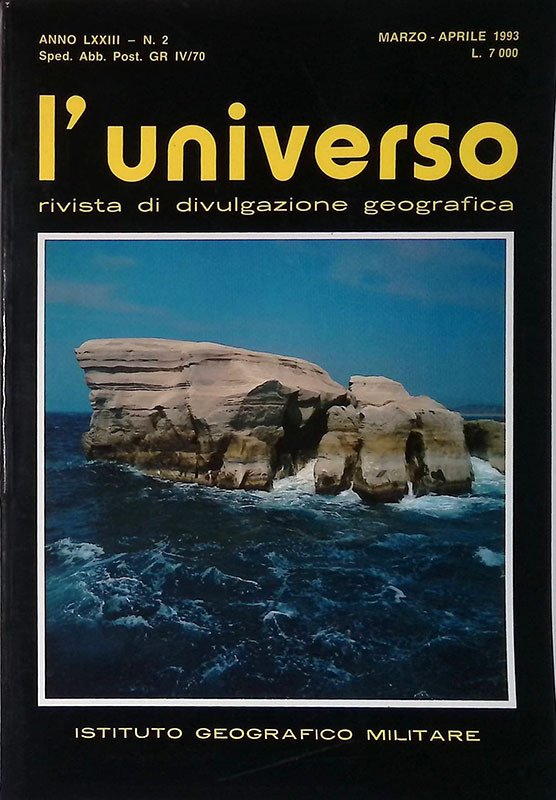L'Universo. Anno LXXIII, n.2, marzo-aprile 1993 | Immagine principale