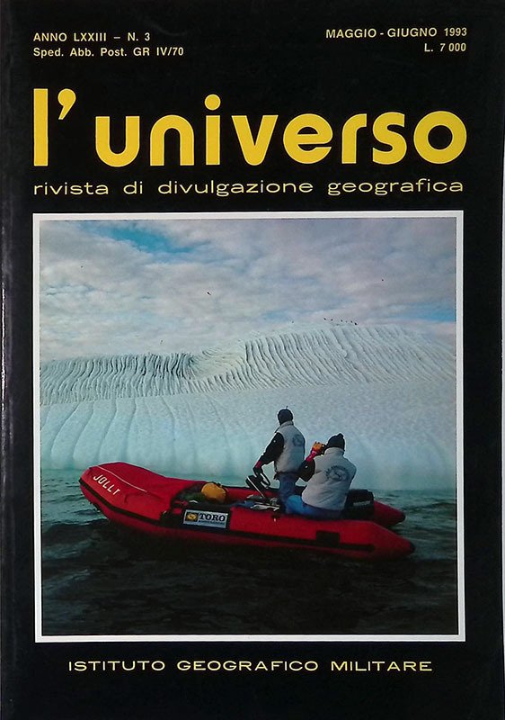 L'Universo. Anno LXXIII, n.3, maggio-giugno 1993 | Immagine principale