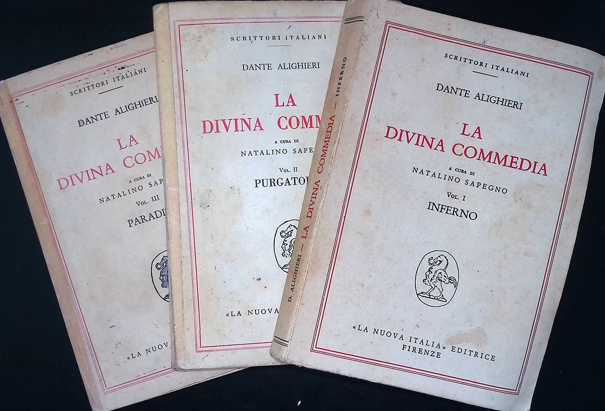 La divina commedia. 3 VOLUMI