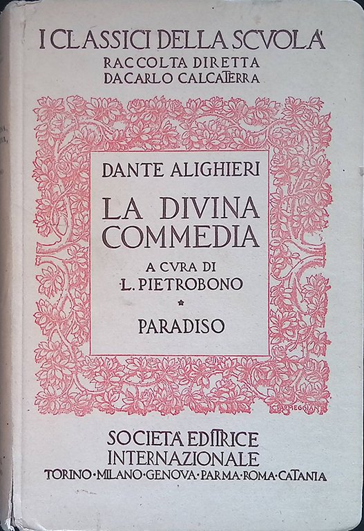 La Divina Commedia. Paradiso
