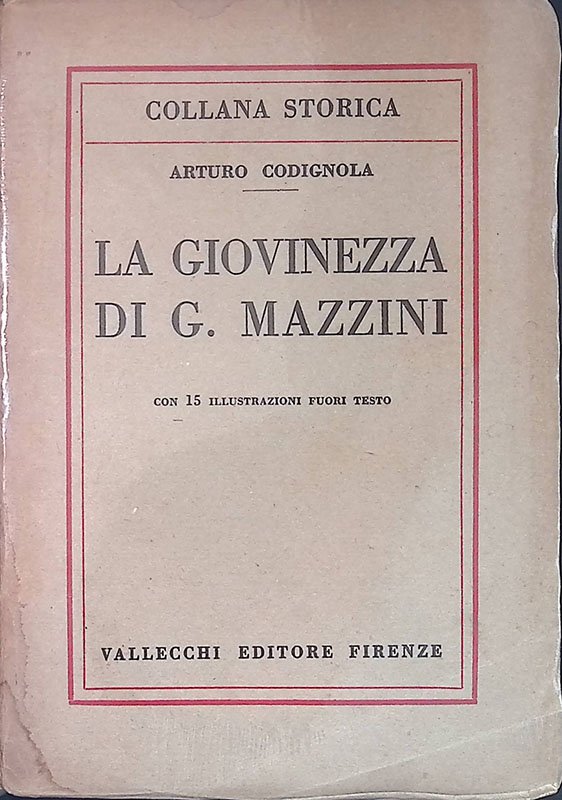 La giovinezza di G.Mazzini