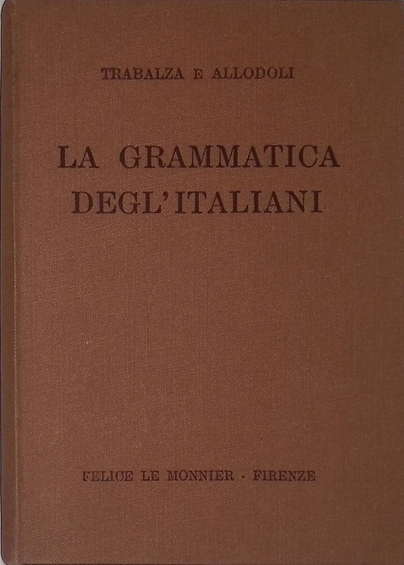 La Grammatica degl'Italiani