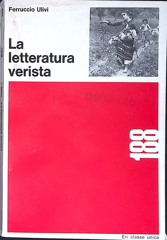 La letteratura verista