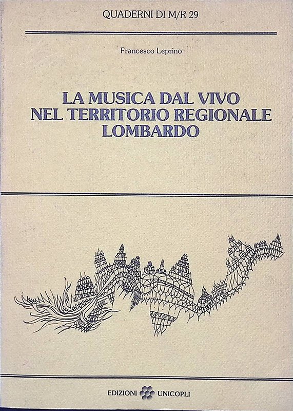 La musica dal vivo nel territorio regionale lombardo