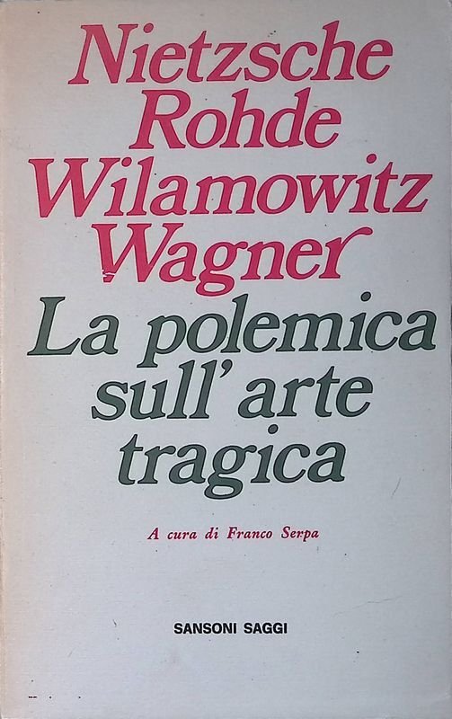 La polemica sull'arte tragica | Immagine principale