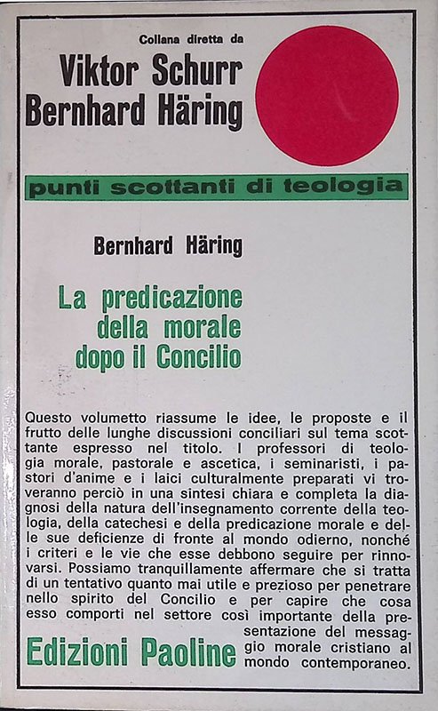 La predicazione della morale dopo il Concilio | Immagine principale