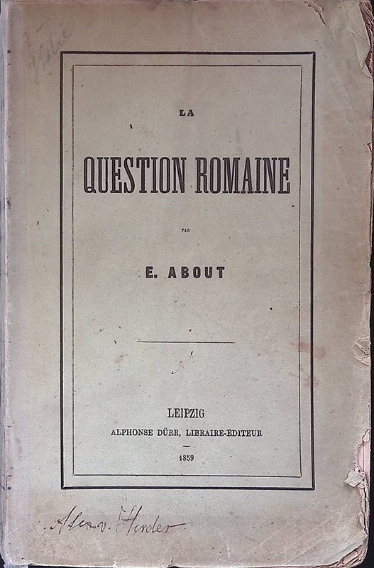 La question romaine | Immagine principale