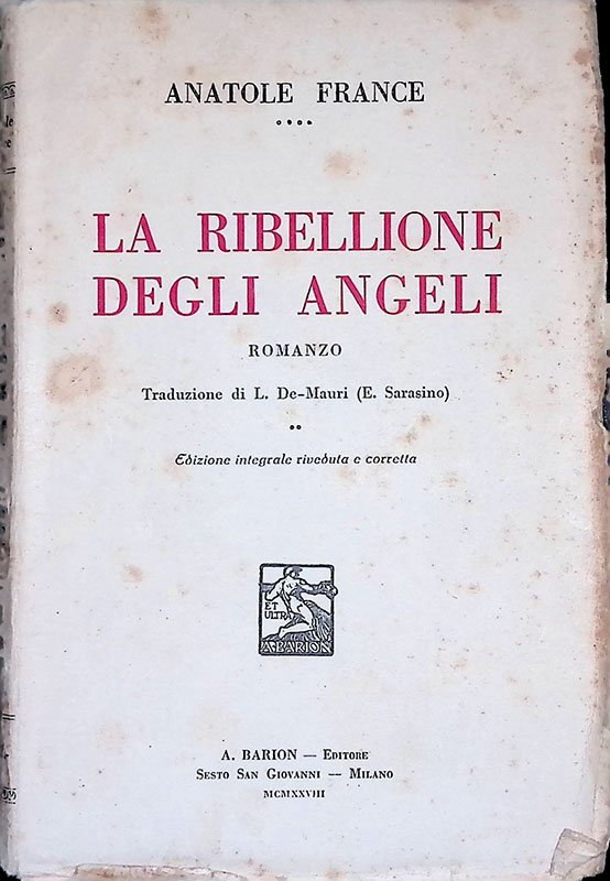 La ribellione degli angeli