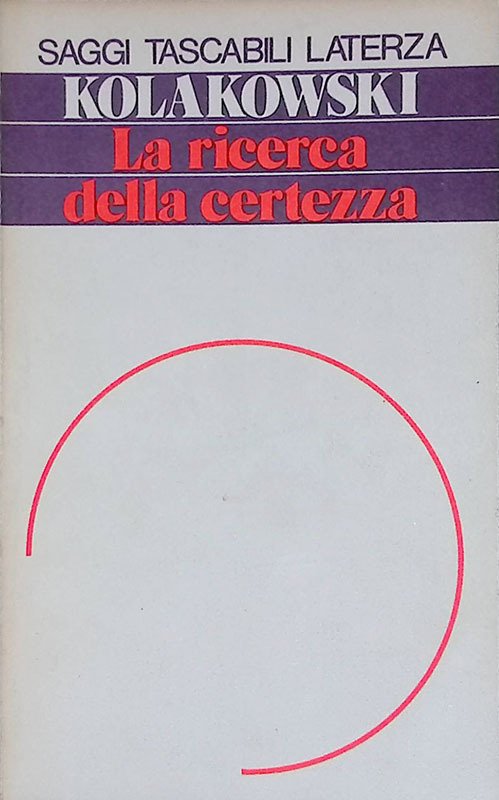 La ricerca della certezza | Immagine principale