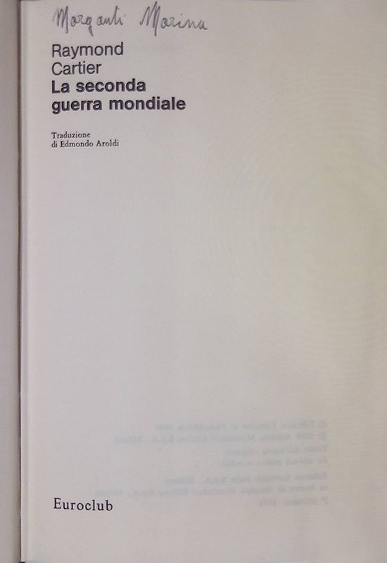 La Seconda Guerra Mondiale