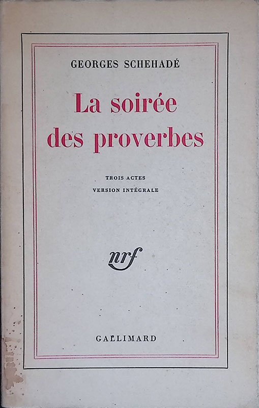 La soirée des proverbes