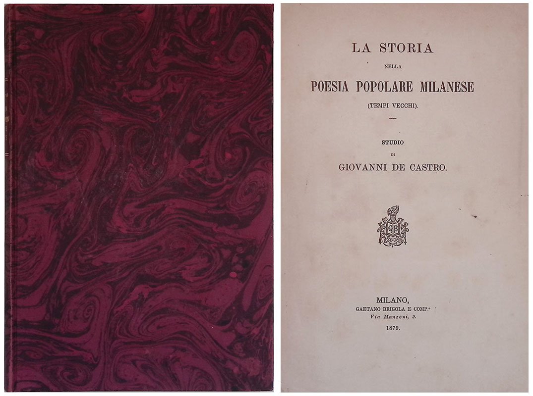 La storia nella poesia popolare milanese. Tempi vecchi