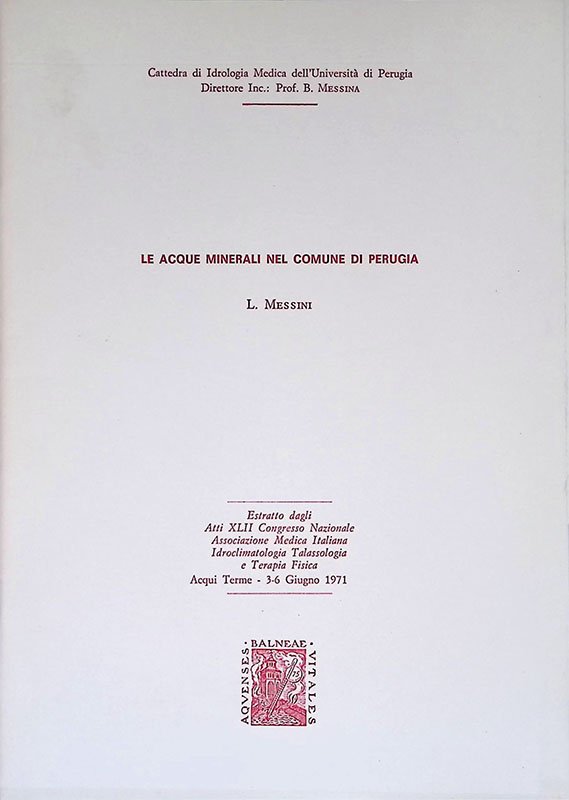Le acque minerali nel comune di Perugia | Immagine principale