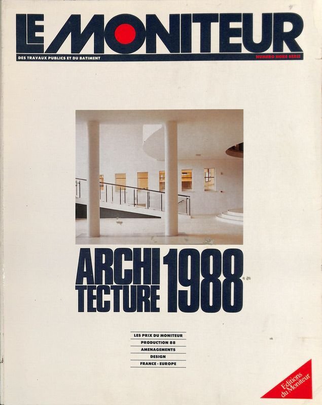Le Moniteur. Architecture 1988 | Immagine principale