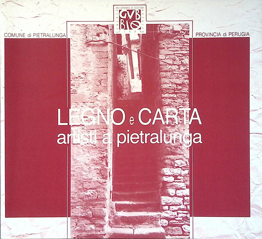 Legno e carta, artisti a Pietralunga