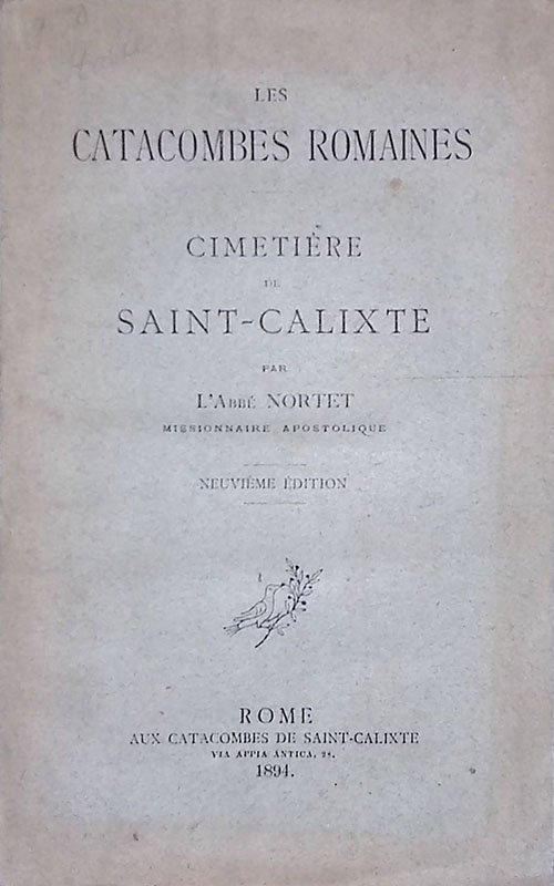 Les Catacombes Romanines. Cimitière de Saint-Calixte | Immagine principale