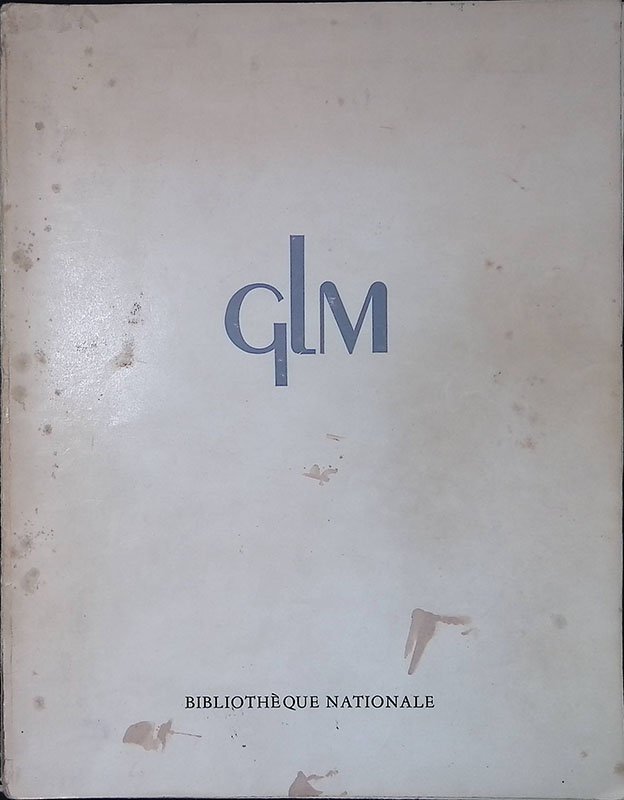 Les Editions GLM 1923-1974. Bibliographie | Immagine principale
