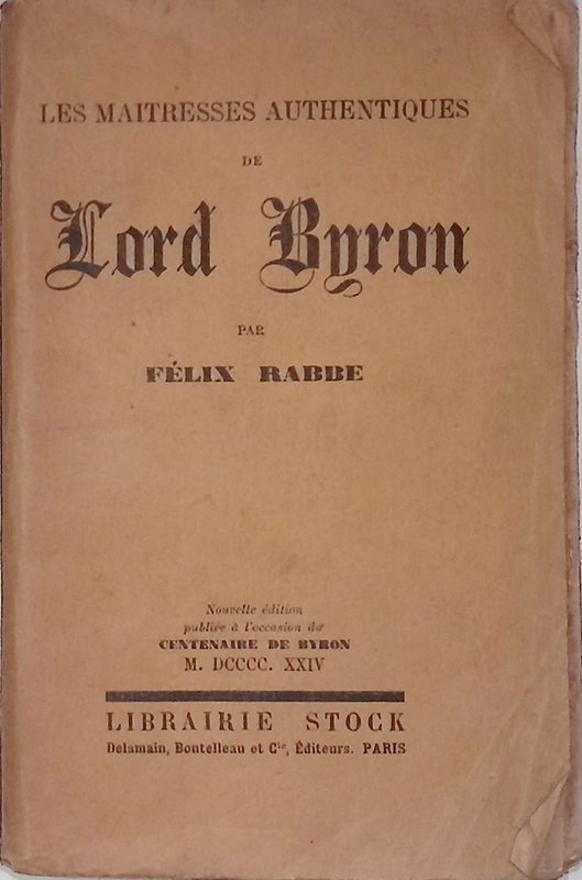 Les maitreses authentiques de Lord Byron | Immagine principale