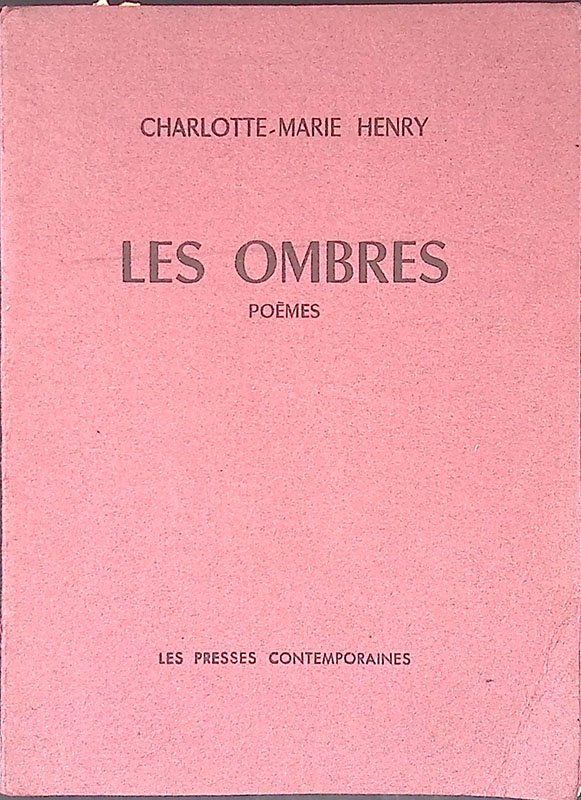 Les ombres. Poemes | Immagine principale