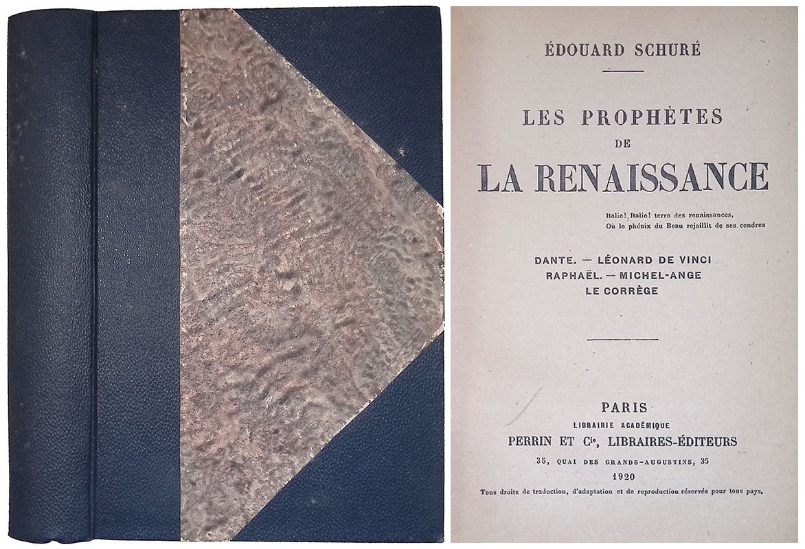 Les prophètes de la Renaissance. Dante, Léonard de Vinci, Raphael, …