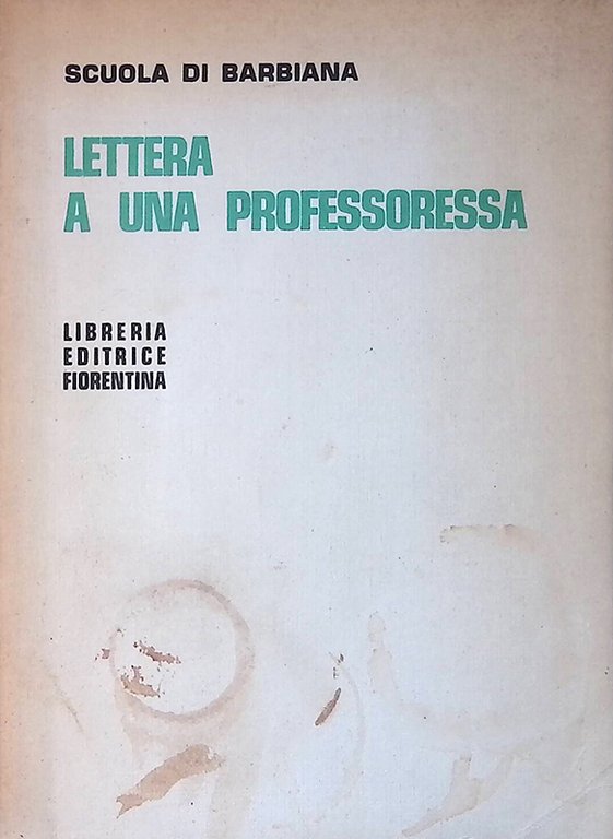 Lettera a una professoressa