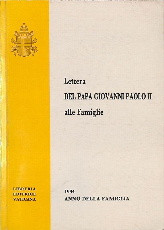 Lettera del Papa Giovanni Paolo II alle famiglie | Immagine principale