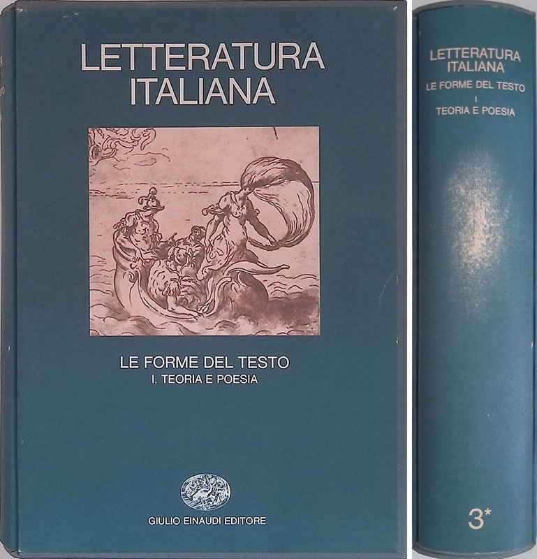 Letteratura italiana vol.3. Tomo 1. Le forme del testo. Teoria … | Immagine principale