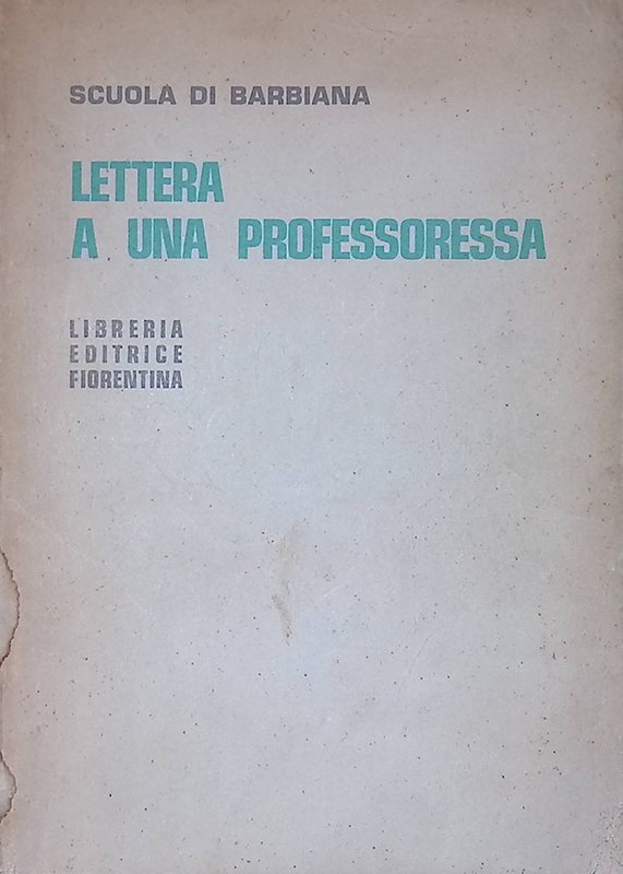 Lettere a una professoressa | Immagine principale