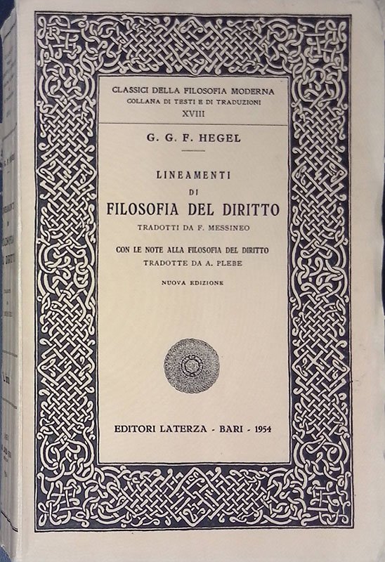 Lineamenti di filosofia del diritto