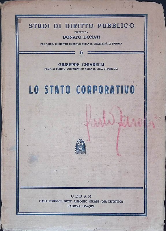 Lo Stato Corporativo | Immagine principale