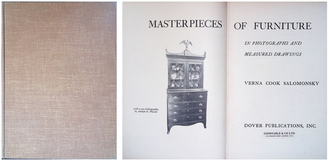 Masterpieces of Furniture. In photographs and Measured Drawings | Immagine principale