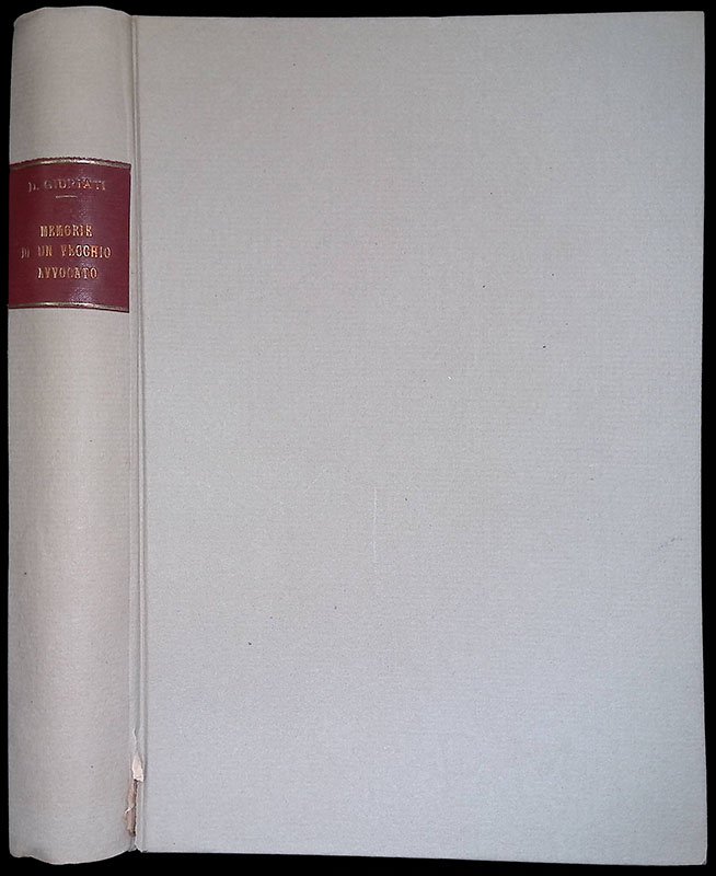 Memorie di un vecchio avvocato