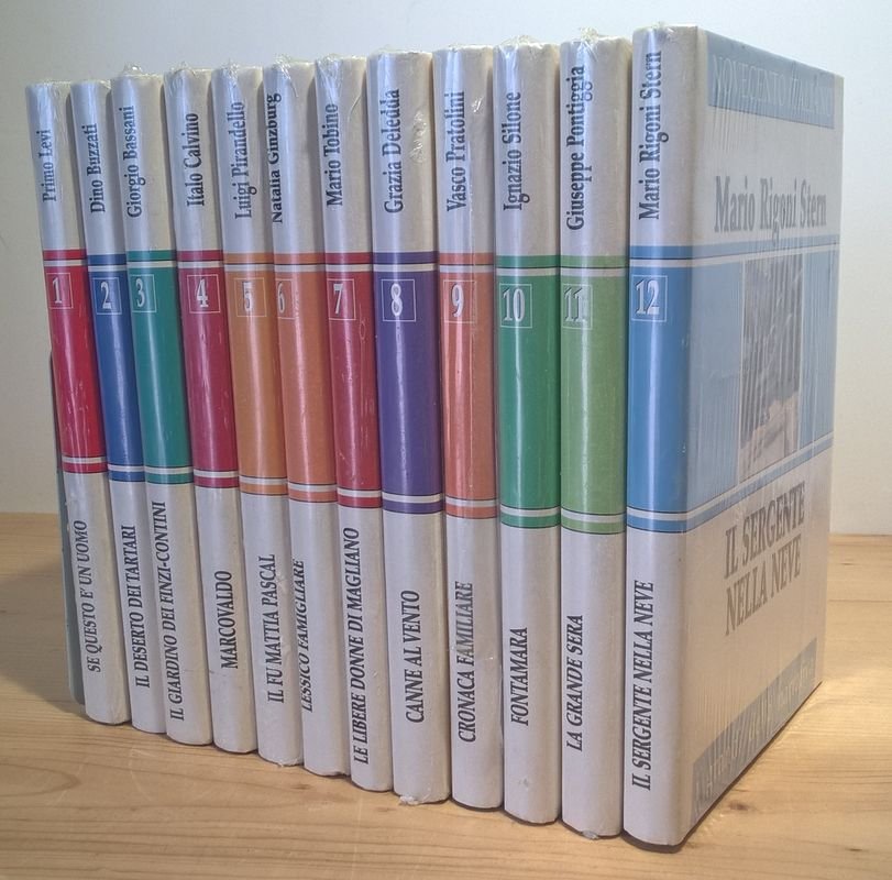 Novecento Italiano. I grandi della narrativa. 12 VOLUMI | Immagine principale