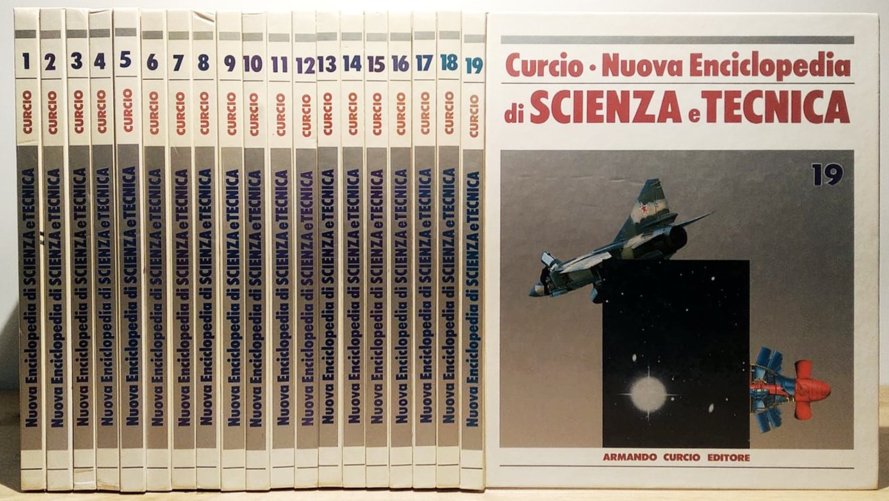 Nuova Enciclopedia di Scienza e Tecnica. 19 VOLUMI