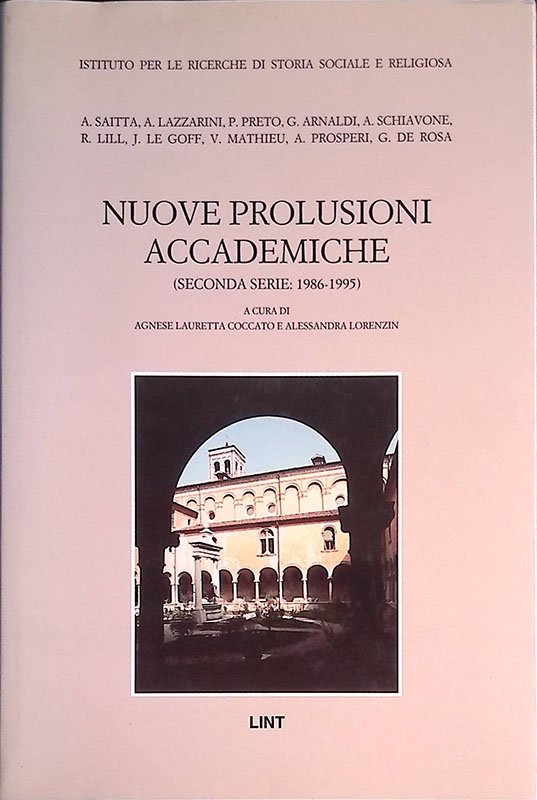 Nuove propulsioni accademiche. Seconda serie 1986-1995 | Immagine principale