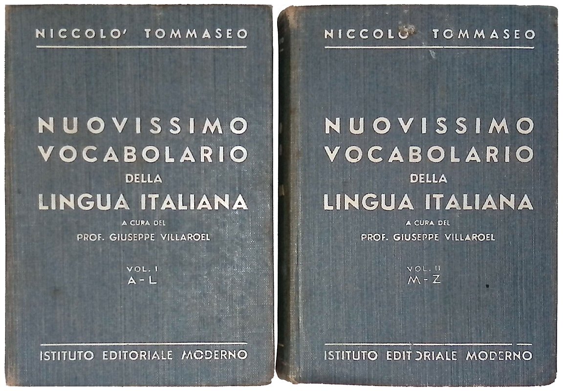 Nuovissimo vocabolario della lingua italiana. DUE VOLUMI | Immagine principale