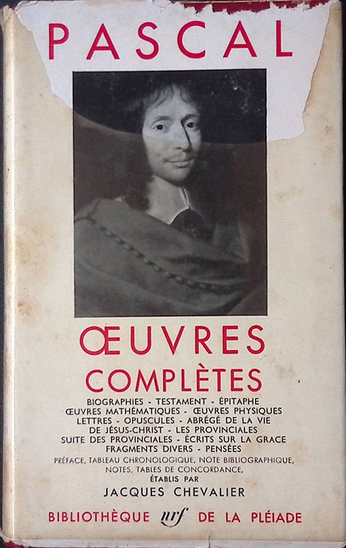 Oeuvres completes | Immagine principale