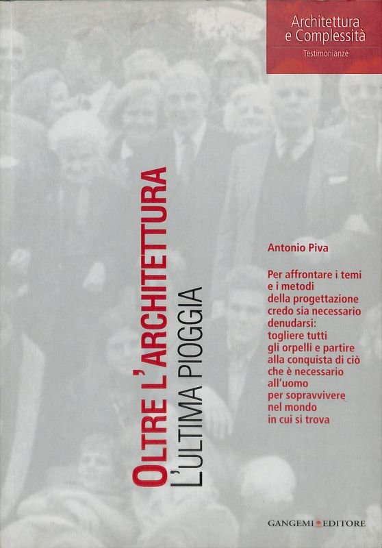 Oltre l'architettura. L'ultima pioggia | Immagine principale